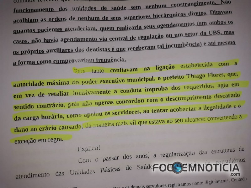 MINIST&Eacute;RIO P&Uacute;BLICO DENUNCIA PREFEITO DE ARIQUEMES POR IMPROBIDADE ADMINISTRATIVA E PERDA DO MANDATO