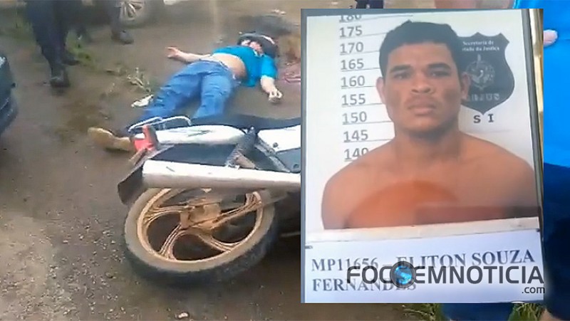 LADR&Atilde;O MORRE AO TROCAR TIROS COM A POL&Iacute;CIA MILITAR, CINCO MIL &Eacute; RECUPERADO, VEJA O V&Iacute;DEO
