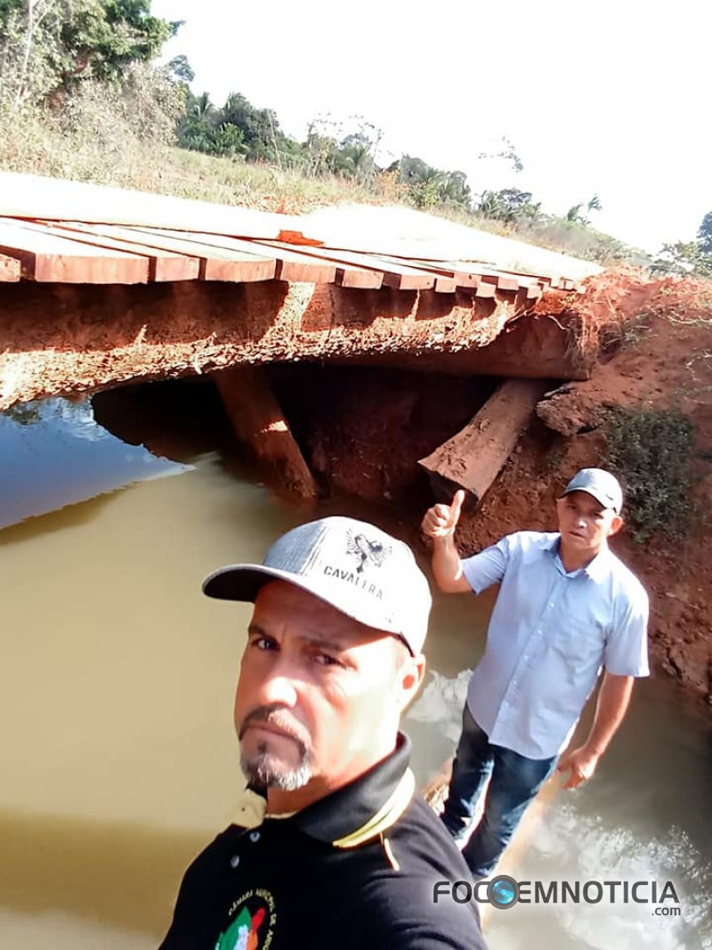 VEREADOR VANILTON PEDE A RECUPERA&Ccedil;&Atilde;O DA LC - 70 E PONTE DO RIO S&Atilde;O FRANCISCO NA BR - 421