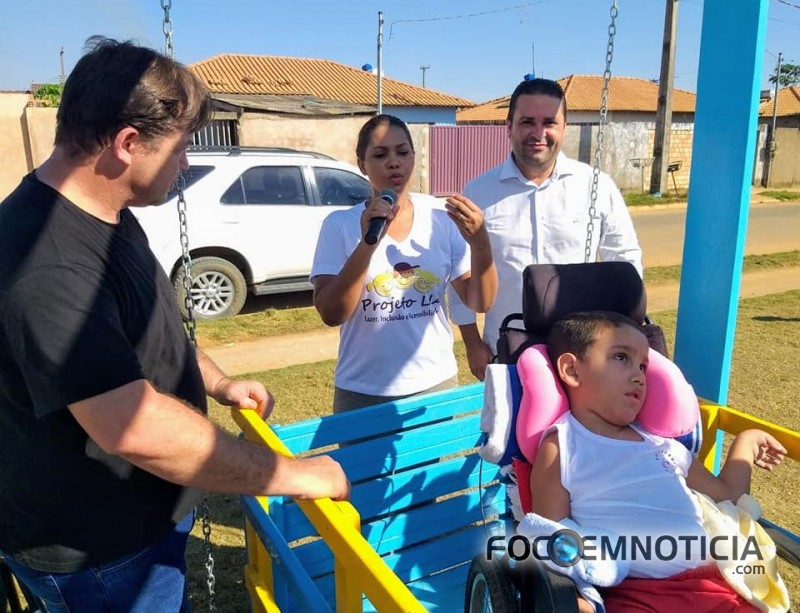 IMPLANTADO A 3&ordf; ETAPA DO PROJETO DO VEREADOR AMALEC QUE BENEFICIA CRIAN&Ccedil;AS ESPECIAIS