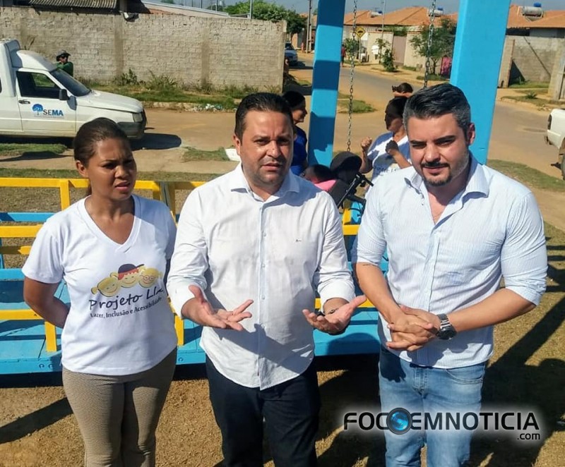 IMPLANTADO A 3&ordf; ETAPA DO PROJETO DO VEREADOR AMALEC QUE BENEFICIA CRIAN&Ccedil;AS ESPECIAIS