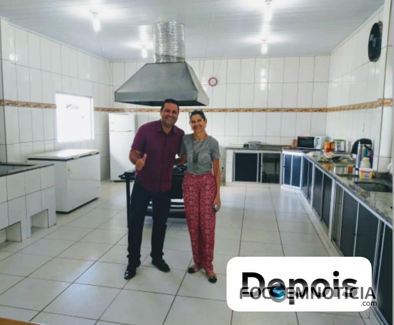 VEREADOR AMALEC VIABILIZA RECURSOS PARA REFORMAR COZINHA E REFEIT&Oacute;RIO E PINTAR ESCOLA PEDRO LOUBACK