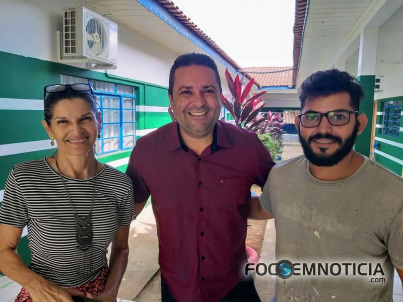 VEREADOR AMALEC VIABILIZA RECURSOS PARA REFORMAR COZINHA E REFEIT&Oacute;RIO E PINTAR ESCOLA PEDRO LOUBACK