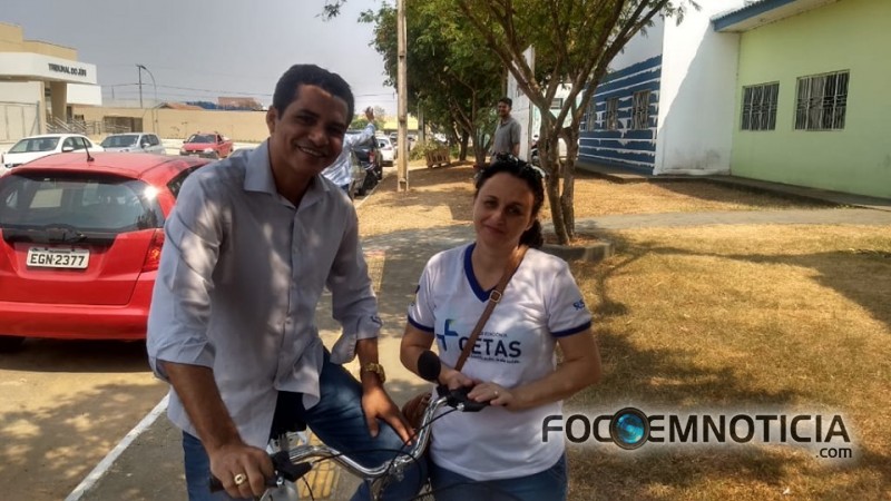 EMENDA DO VEREADOR JOEL DA YAMAHA VIABILIZA A COMPRA DE CEM BICICLETAS PARA OS ACS DE ARIQUEMES
