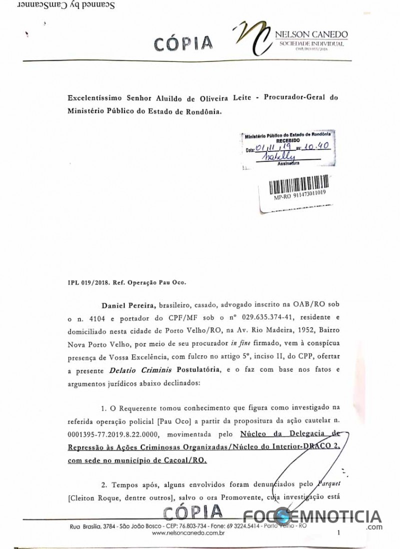 EX - GOVERNADOR  PEDE APREENS&Atilde;O DE CELULARES DE DELEGADOS E QUE PER&Iacute;CIA SEJA FEITA PELA PF