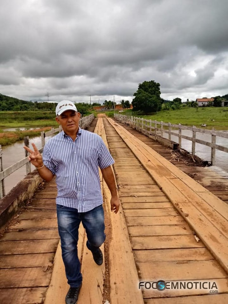 VEREADOR VANILTON CRUZ PEDE RECUPERA&Ccedil;&Atilde;O DE ESTRADAS E PONTES DA LC - 45 E LC - 35 DA BR - 364