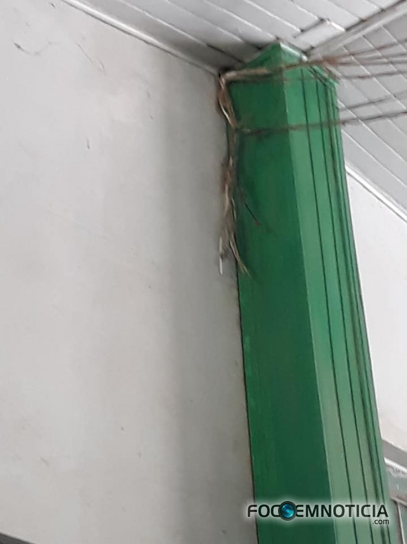 MATO, TEIA DE ARANHA E COC&Ocirc; DE POMBO TOMAM CONTA DO TERMINAL RODOVI&Aacute;RIO DE ARIQUEMES