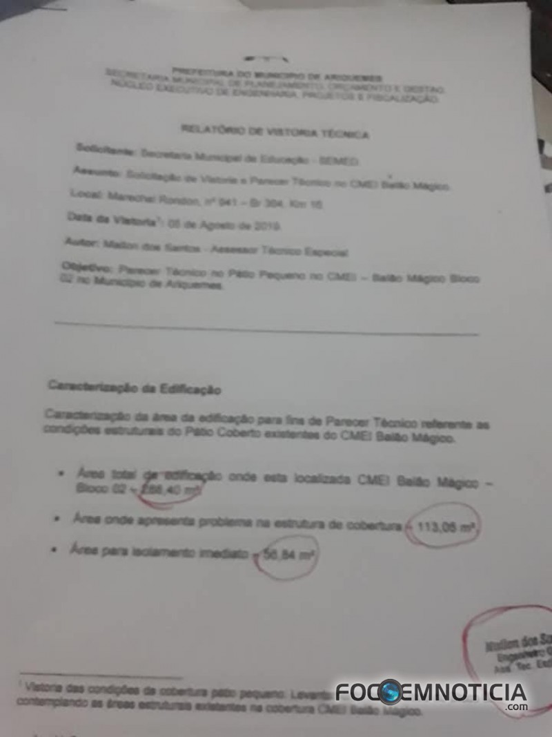 VEREADOR RAFAEL DENUNCIA NO MINIST&Eacute;RIO P&Uacute;BLICO QUE P&Aacute;TIO DA ESCOLA BAL&Atilde;O M&Aacute;GICO EST&Aacute; CONDENADO