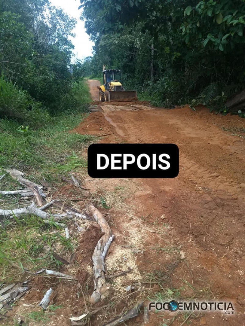 VEREADOR VANILTON CRUZ PEDE E PONTE DA LC - 50 DA BR - 364 &Eacute; RECUPERADA