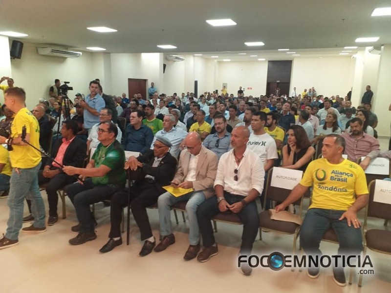 ENCONTRO DO "ALIAN&Ccedil;A PARA O BRASIL" RE&Uacute;NE CENTENAS DE PESSOAS EM PORTO VELHO