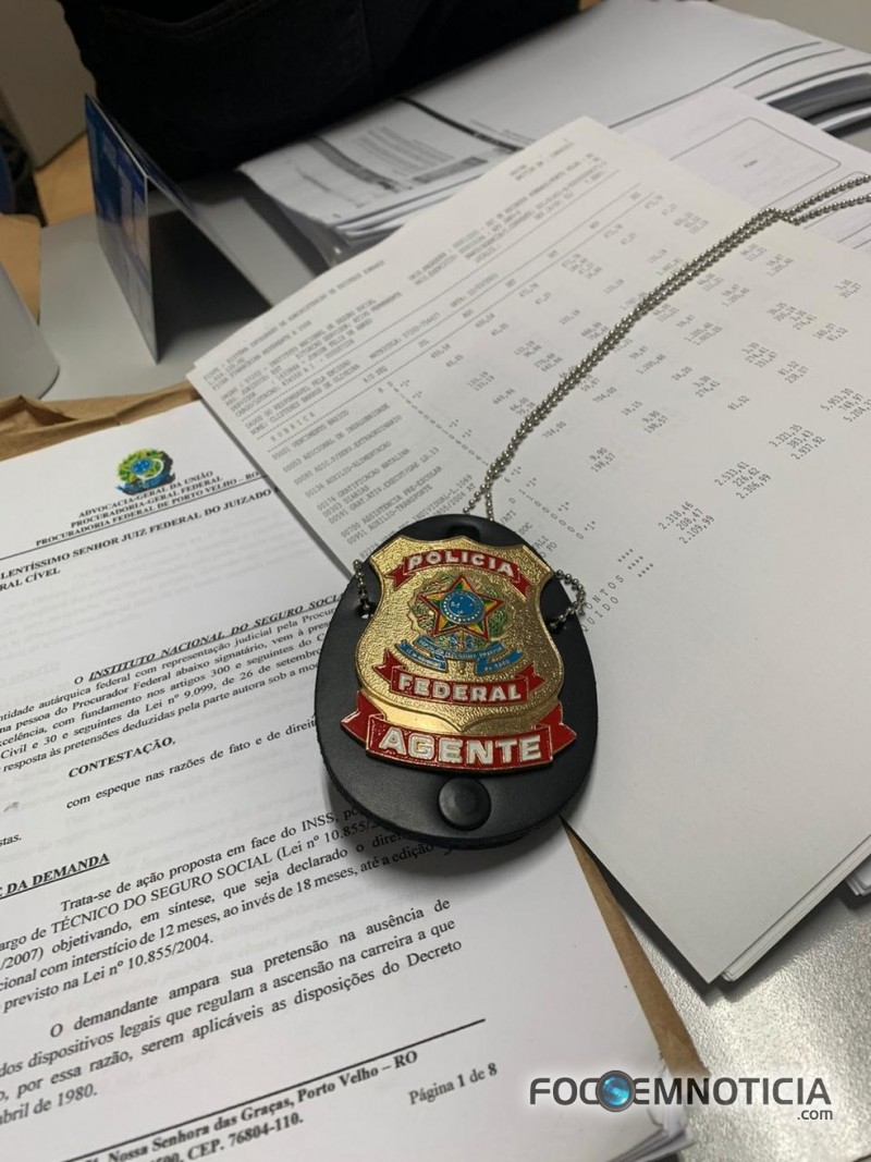 POL&Iacute;CIA FEDERAL DEFLAGRA OPERA&Ccedil;&Atilde;O PARA COMBATER FRAUDES NA AG&Ecirc;NCIA DO INSS DO MUNIC&Iacute;PIO DE JARU
