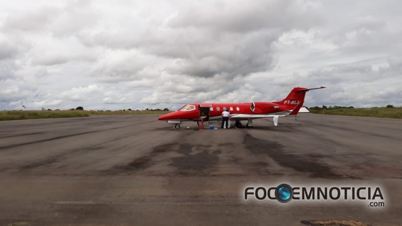 PACIENTE COM CORONAV&Iacute;RUS &Eacute; TRANSFERIDO EM AVI&Atilde;O FRETADO DE ARIQUEMES PARA S&Atilde;O PAULO
