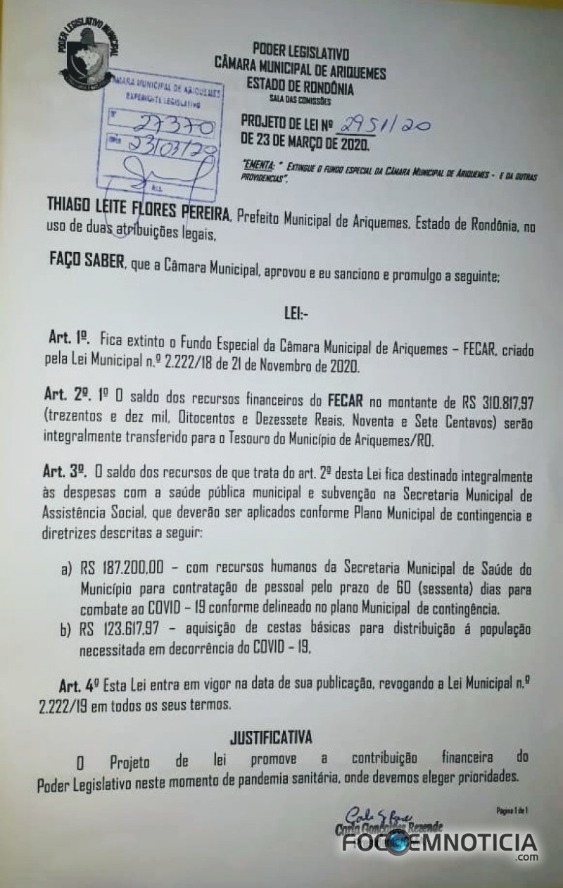 CESTAS B&Aacute;SICAS COMPRADAS COM O DINHEIRO DA C&Acirc;MARA SER&Atilde;O DISTRIBU&Iacute;DAS EM 10 DIAS, AFIRMA AMALEC