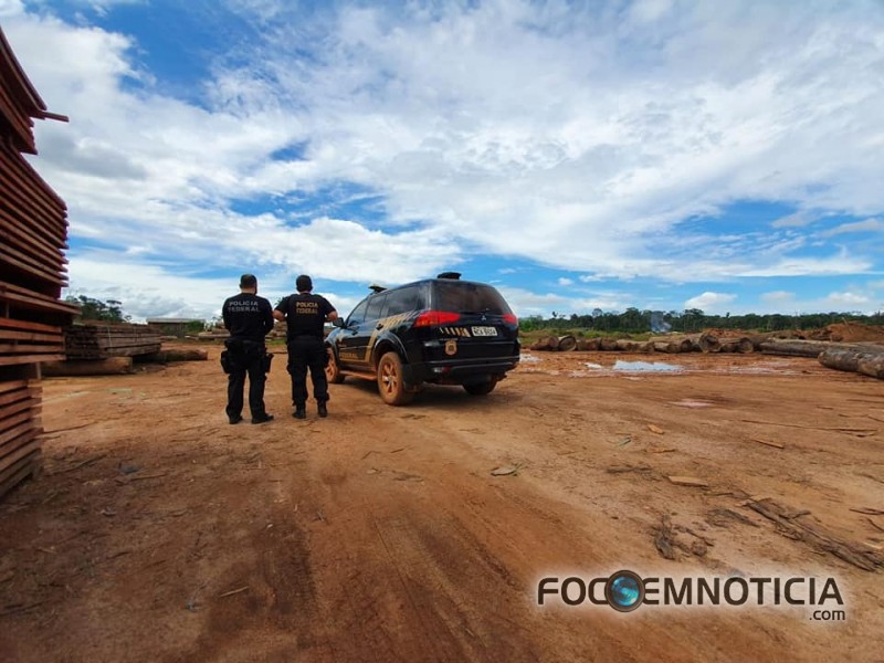 POL&Iacute;CIA FEDERAL DEFLAGRA OPERA&Ccedil;&Atilde;O PARA COMBATER EXPLORA&Ccedil;&Atilde;O ILEGAL DE MADEIRA EM &Aacute;REA DE PRESERVA&Ccedil;&Atilde;O