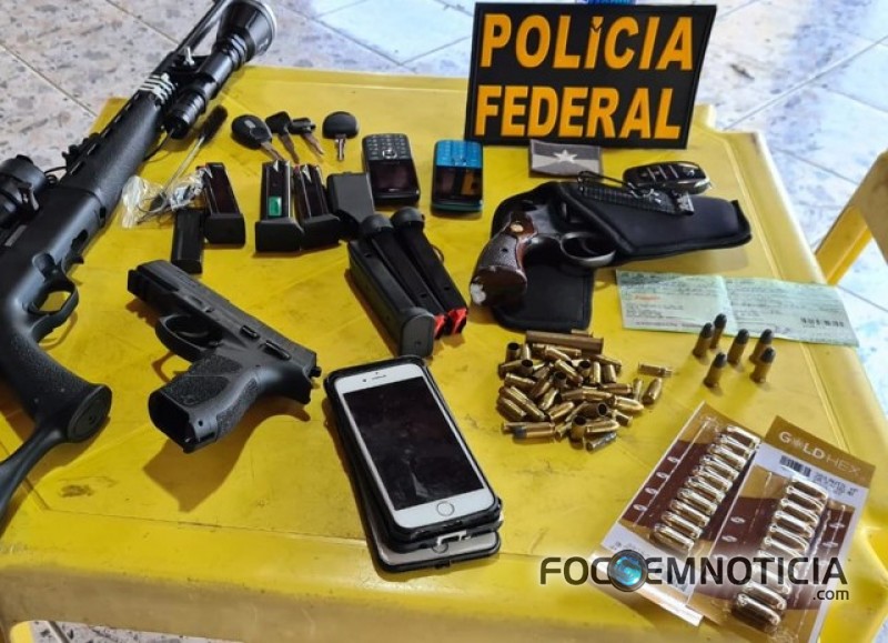 POL&Iacute;CIA FEDERAL DEFLAGRA OPERA&Ccedil;&Atilde;O "QUINTO" EM 03 ESTADOS CONTRA TR&Aacute;FICO DE DROGAS, ARIQUEMES &Eacute; ALVO