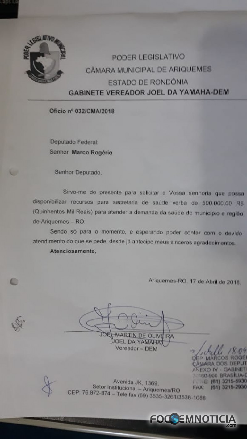 SENADOR ATENDE PEDIDO DO VEREADOR JOEL E MUNIC&Iacute;PIO RECEBE &Ocirc;NIBUS PARA LEVAR PACIENTES PARA "PVH"