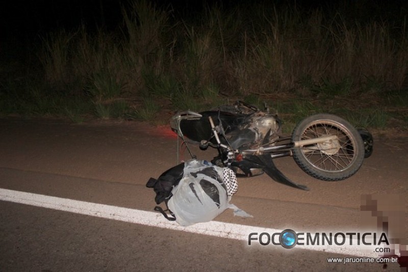 ACIDENTE NA BR - 364 ENVOLVENDO 02 MOTOS FAZ DUAS V&Iacute;TIMAS FATAIS, UM ERA MORADOR DE MONTE NEGRO