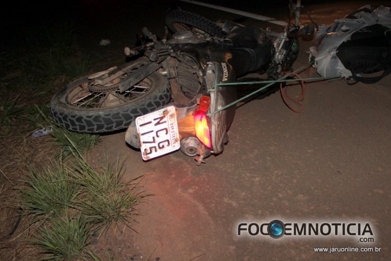ACIDENTE NA BR - 364 ENVOLVENDO 02 MOTOS FAZ DUAS V&Iacute;TIMAS FATAIS, UM ERA MORADOR DE MONTE NEGRO