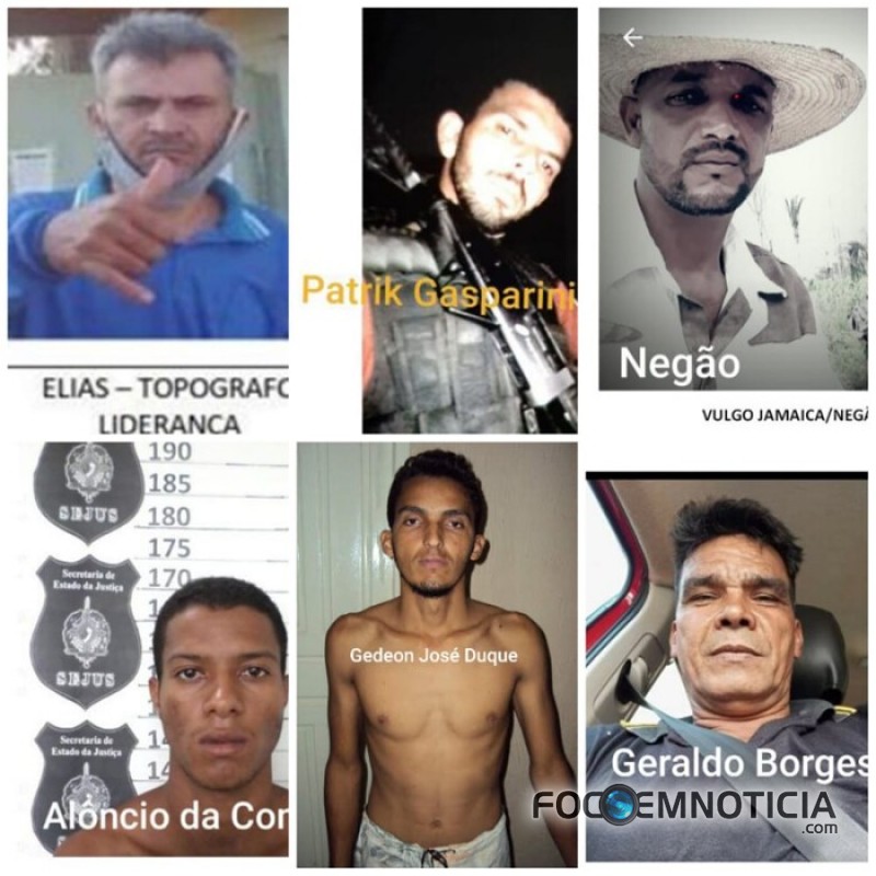 PRESA SETE PESSOAS ENVOLVIDAS NA MORTES DOS POLICIAIS MILITARES 15 EST&Atilde;O FORAGIDAS, VEJA AS FOTOS