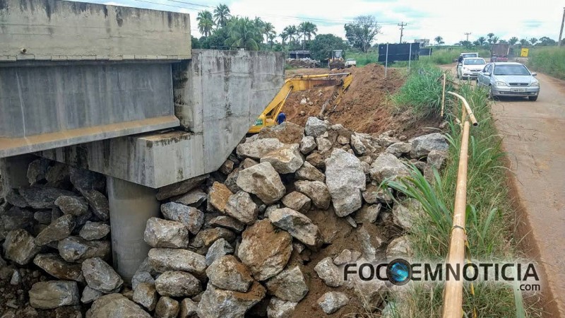 DEPUTADO ALEX REDANO ANUNCIA IN&Iacute;CIO DAS OBRAS DO ATERRO DA PONTE DA BR - 421