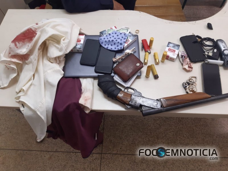 LADR&Otilde;ES QUE ROUBARAM E MATARAM HOMEM EM OURO PRETO S&Atilde;O PRESOS PELA PM DE JARU