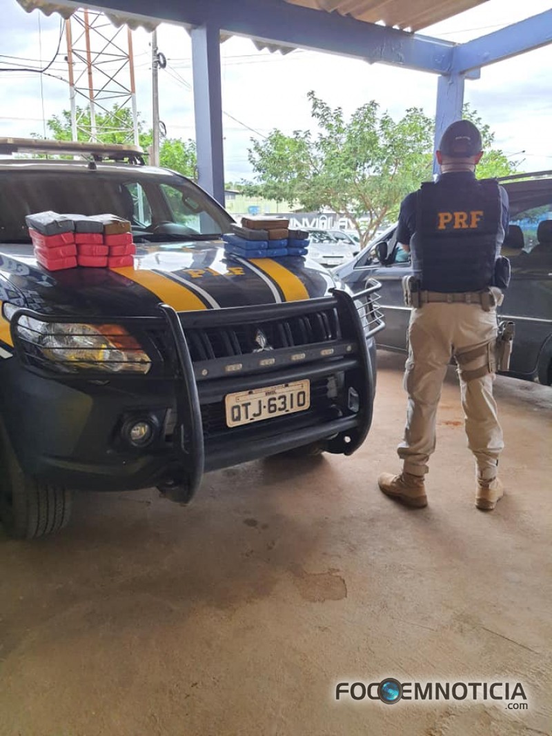PRF APREENDE MAIS DE 23 QUILOS DE COCA&Iacute;NA NA BR - 364 QUE VIRIA PARA ARIQUEMES, VEJA AS FOTOS