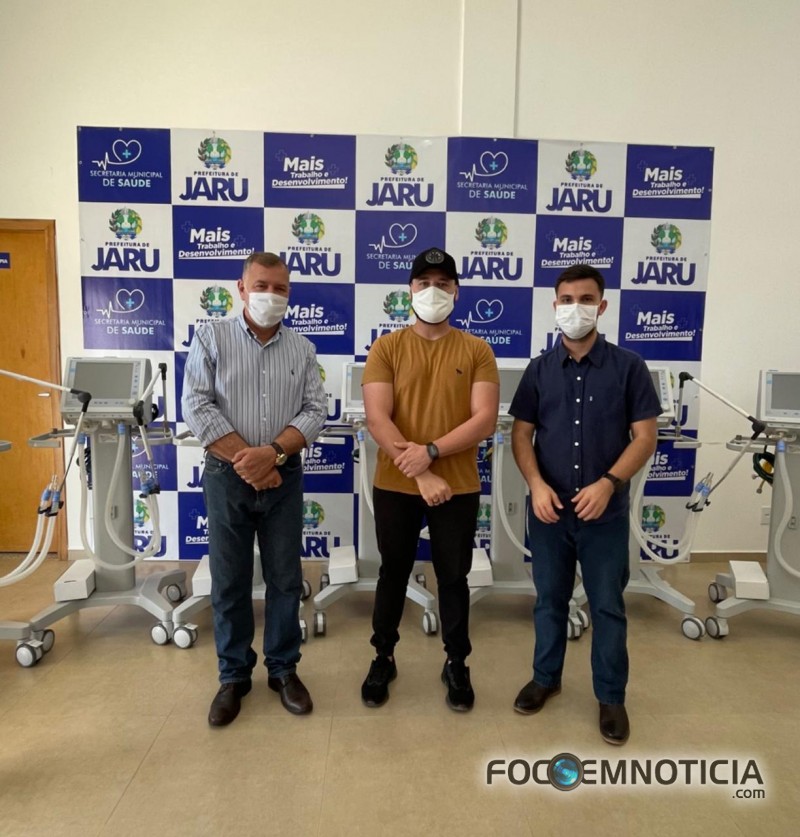 HOSPITAL DE JARU RECEBE 10 NOVOS RESPIRADORES PARA AJUDAR NO COMBATE AO CORONAV&Iacute;RUS