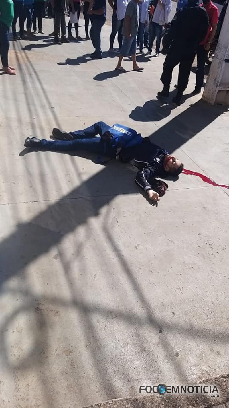 ASSALTANTE &Eacute; MORTO AO TENTAR ROUBAR NA ENTRADA DE AG&Ecirc;NCIA BANC&Aacute;RIA
