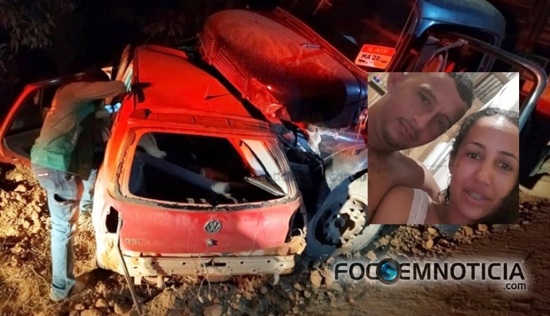 ACIDENTE ENVOLVENDO GOL E CAMINH&Atilde;O MATA PAI, M&Atilde;E E FILHO DE 06 ANOS EM MACHADINHO DO OESTE