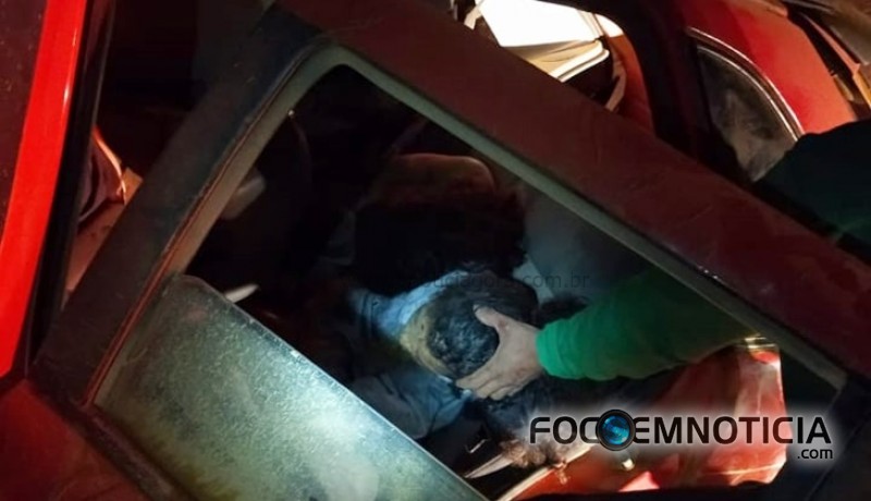 ACIDENTE ENVOLVENDO GOL E CAMINH&Atilde;O MATA PAI, M&Atilde;E E FILHO DE 06 ANOS EM MACHADINHO DO OESTE