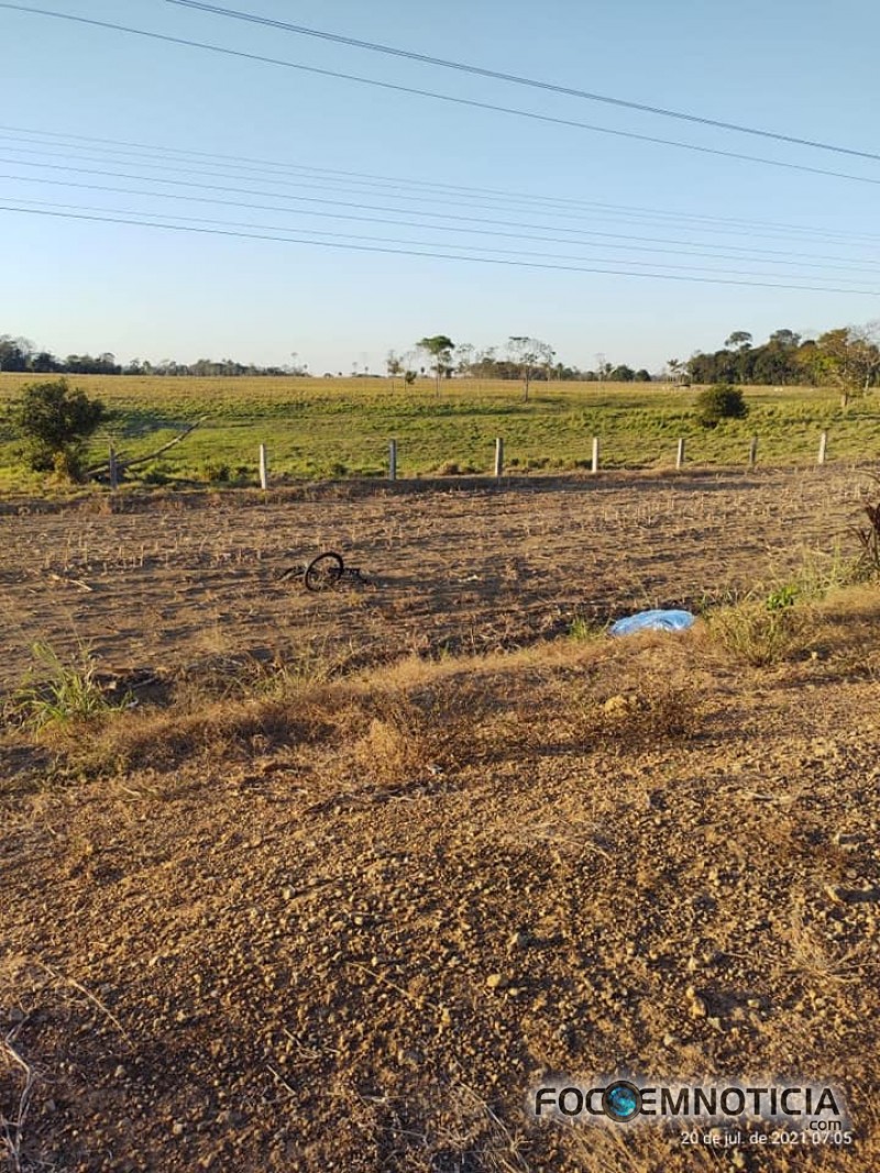 CICLISTA MORRE EM ACIDENTE NA BR - 421 PR&Oacute;XIMO A ARIQUEMES