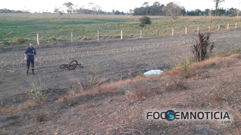 CICLISTA MORRE EM ACIDENTE NA BR - 421 PR&Oacute;XIMO A ARIQUEMES