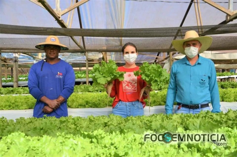 PREFEITURA INICIA PARCERIA COM PRODUTORES DE HORTALI&Ccedil;AS EM ARIQUEMES