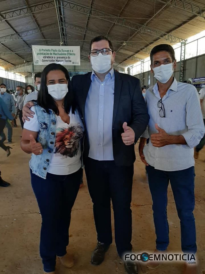 VEREADORA SIMONE MACEDO PARTICIPA DO LAN&Ccedil;AMENTO DO PROGRAMA "AGROLEITE" EM MACHADINHO DO OESTE