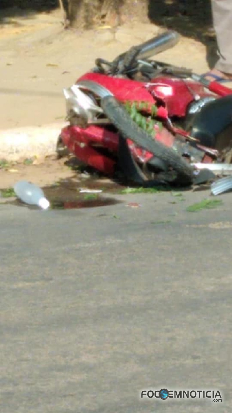 ACIDENTE ENVOLVENDO MOTO E CARRO NA PERIMETRAL LESTE EM ARIQUEMES TIRA A VIDA DE TIA E SOBRINHO