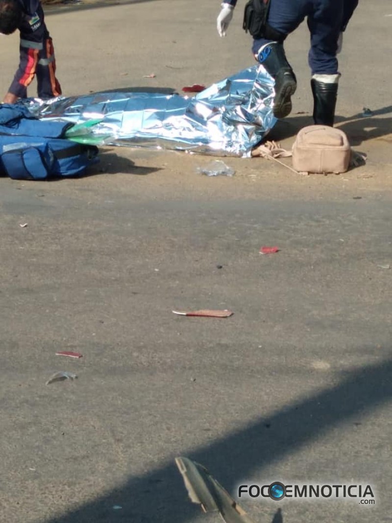 ACIDENTE ENVOLVENDO MOTO E CARRO NA PERIMETRAL LESTE EM ARIQUEMES TIRA A VIDA DE TIA E SOBRINHO