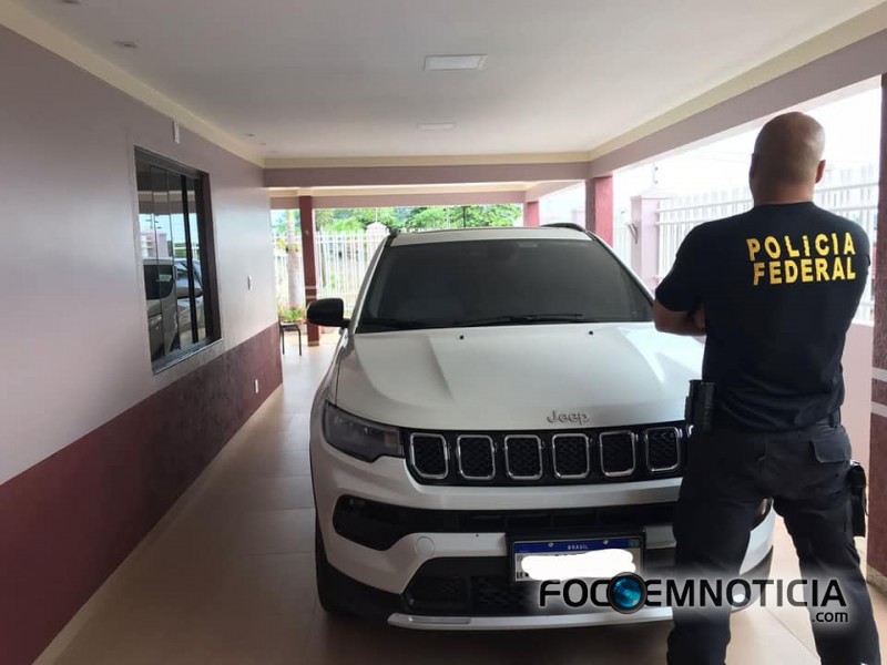 POL&Iacute;CIA FEDERAL DEFLAGRA OPERA&Ccedil;&Atilde;O EM 08 MUNIC&Iacute;PIOS DE ROND&Ocirc;NIA, EM ARIQUEMES 04 PRIS&Otilde;ES E 08 BUSCAS