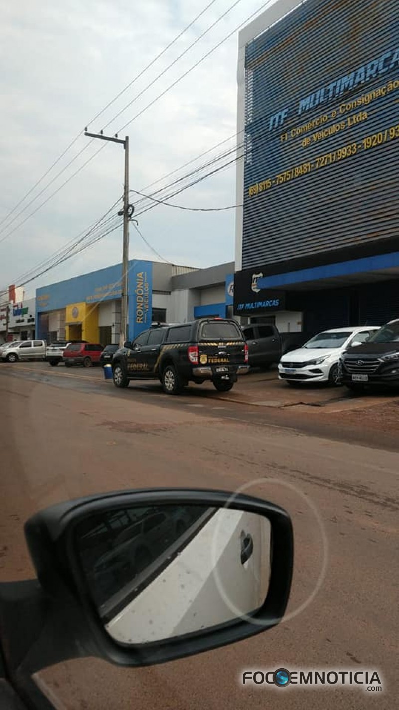 POL&Iacute;CIA FEDERAL DEFLAGRA OPERA&Ccedil;&Atilde;O EM 08 MUNIC&Iacute;PIOS DE ROND&Ocirc;NIA, EM ARIQUEMES 04 PRIS&Otilde;ES E 08 BUSCAS