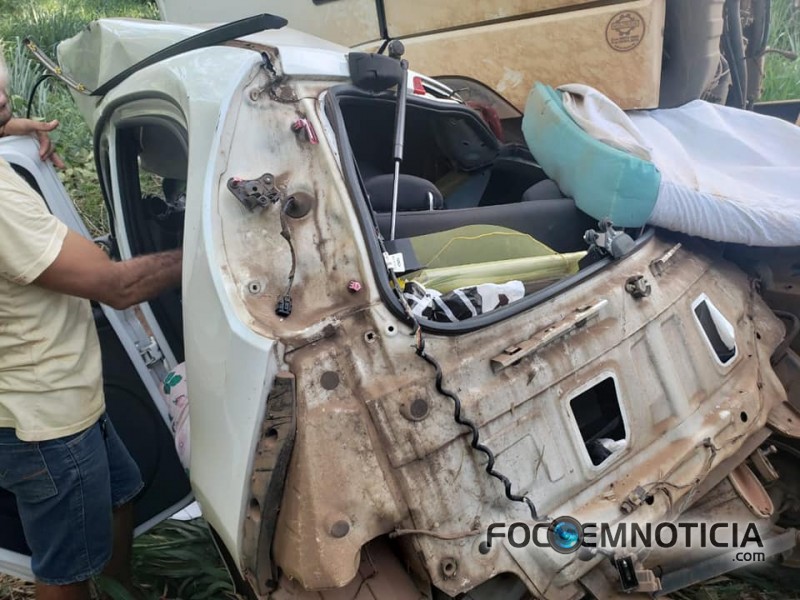 ACIDENTE NA BR - 364 PR&Oacute;XIMO A ARIQUEMES ENTRE CARRETA E CHERY FAZ MAIS UMA V&Iacute;TIMA, FOTOS E V&Iacute;DEOS