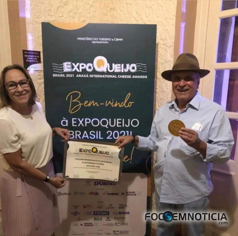 GILBERTO E SHIRLEY MIRANDA VENCEM CONCURSO INTERNACIONAL COM QUEIJO PRODUZIDO EM ARIQUEMES
