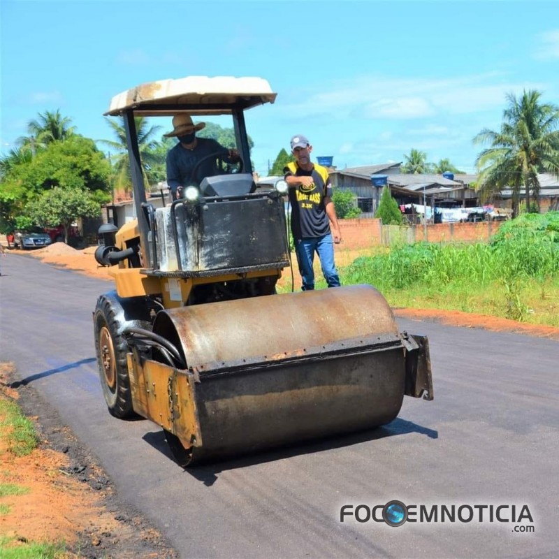 AP&Oacute;S ANOS DE ESPERA PREFEITURA DE ARIQUEMES INTERLIGA O SETOR - 06 AO COLONIAL