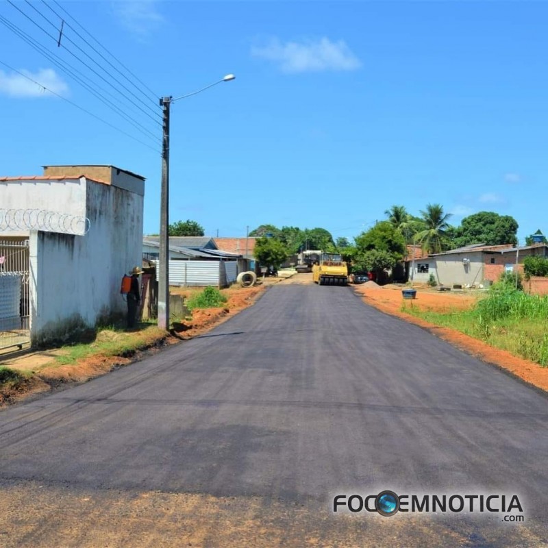 AP&Oacute;S ANOS DE ESPERA PREFEITURA DE ARIQUEMES INTERLIGA O SETOR - 06 AO COLONIAL