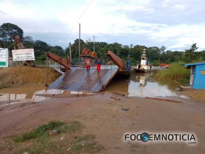 RIO JAMARI TRANSBORDA E SERVI&Ccedil;OS DA BALSA QUE DA ACESSO AO MUNIC&Iacute;PIO DE ALTO PARA&Iacute;SO EST&Atilde;O SUSPENSOS
