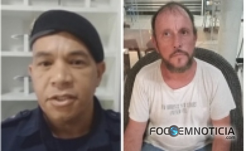 POL&Iacute;CIA MILITAR DE CACOAL PRENDE HOMEM ACUSADO DE ASSASSINAR POLICIAL CIVIL "AMAZONAS" EM ARIQUEMES