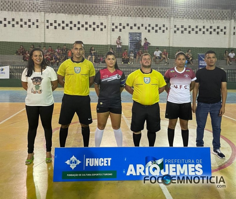 EMENDA DA VEREADORA SIMONE GARANTE REALIZA&Ccedil;&Atilde;O DO 3&ordm; CAMPEONATO DE FUTSAL FEMININO EM ARIQUEMES