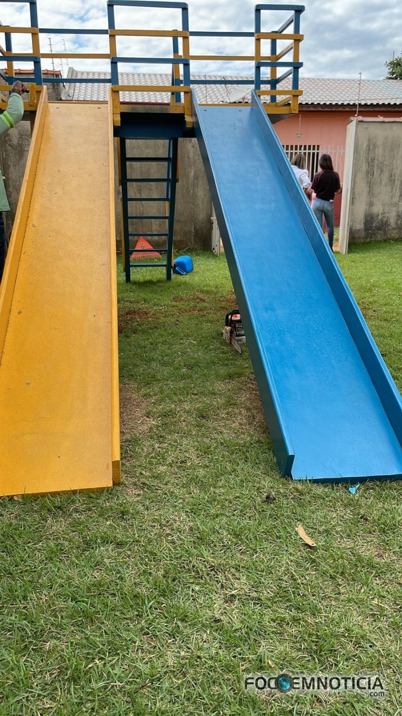 "CASA NOELI" RECEBE PARQUINHO, VEREADORA SIMONE DIZ QUE INSTITUI&Ccedil;&Atilde;O &Eacute; UM EXEMPLO EM ARIQUEMES