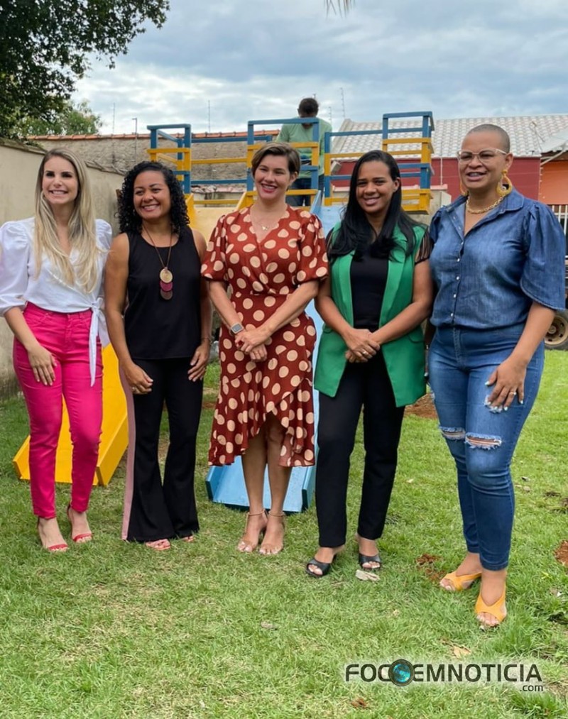 "CASA NOELI" RECEBE PARQUINHO, VEREADORA SIMONE DIZ QUE INSTITUI&Ccedil;&Atilde;O &Eacute; UM EXEMPLO EM ARIQUEMES