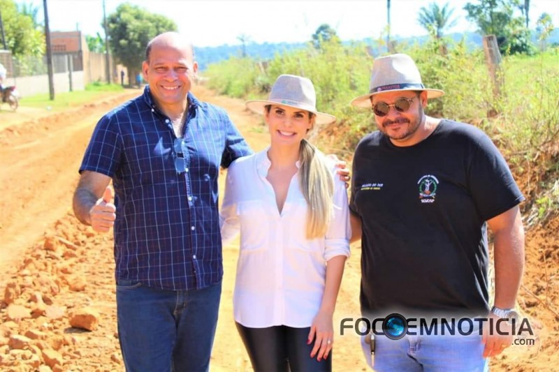 PREFEITURA COME&Ccedil;A AS OBRAS NO POLO EM ARIQUEMES, SER&Atilde;O MAIS DE 2 MILH&Otilde;ES DE "RP" E 6 KM DE ASFALTO