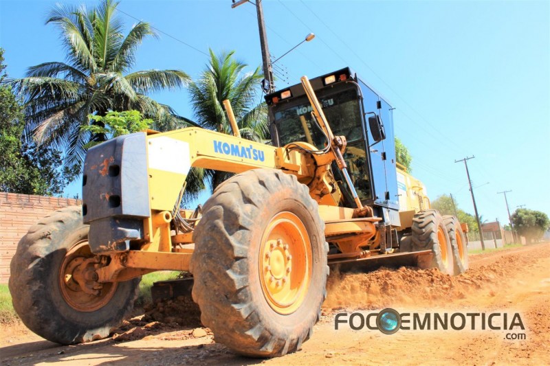 PREFEITURA COME&Ccedil;A AS OBRAS NO POLO EM ARIQUEMES, SER&Atilde;O MAIS DE 2 MILH&Otilde;ES DE "RP" E 6 KM DE ASFALTO