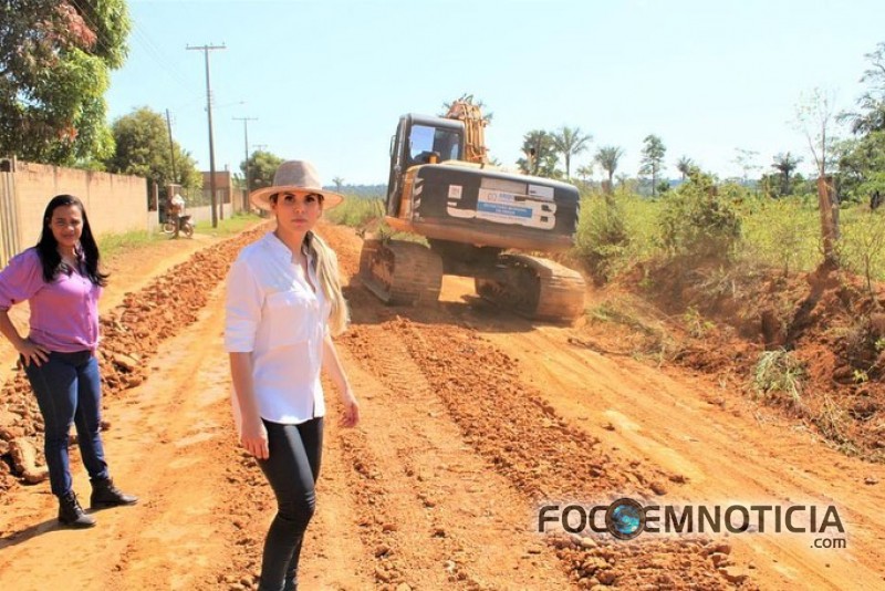 PREFEITURA COME&Ccedil;A AS OBRAS NO POLO EM ARIQUEMES, SER&Atilde;O MAIS DE 2 MILH&Otilde;ES DE "RP" E 6 KM DE ASFALTO